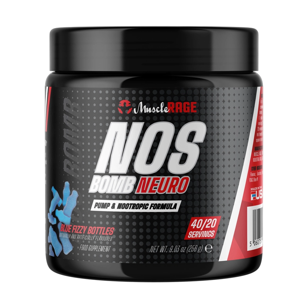 MuscleRage NOS Bomb Neuro Pump 40/20 Serv