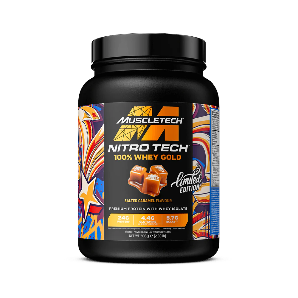 Muscletech Nitro Tech 100% Whey Gold 907g (Salted Caramel) – Protein ...