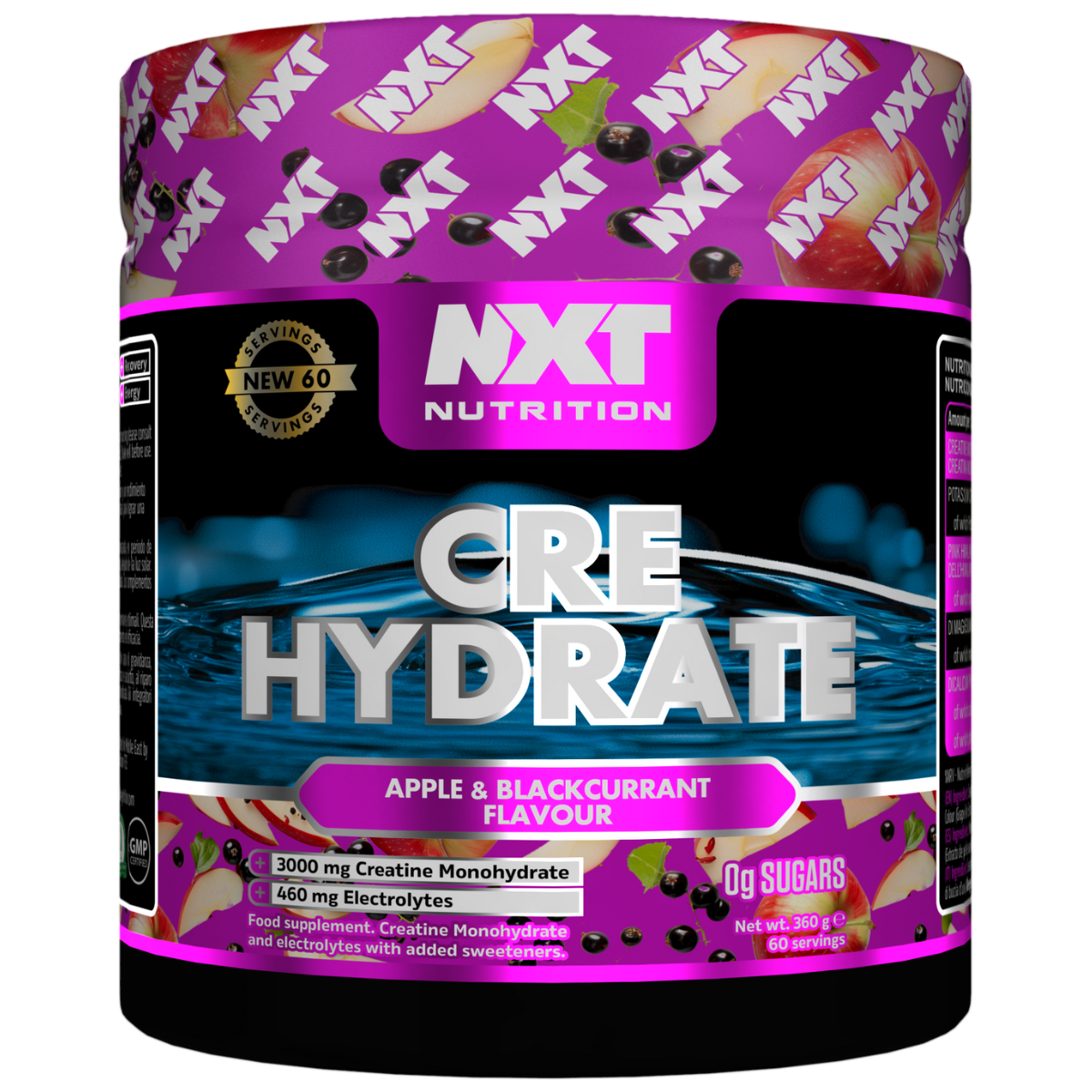 NXT Nutrition CRE Hydrate 360g