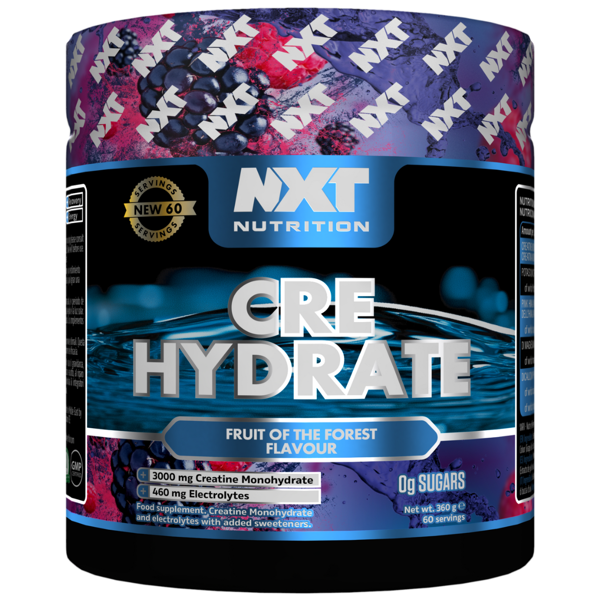 NXT Nutrition CRE Hydrate 360g