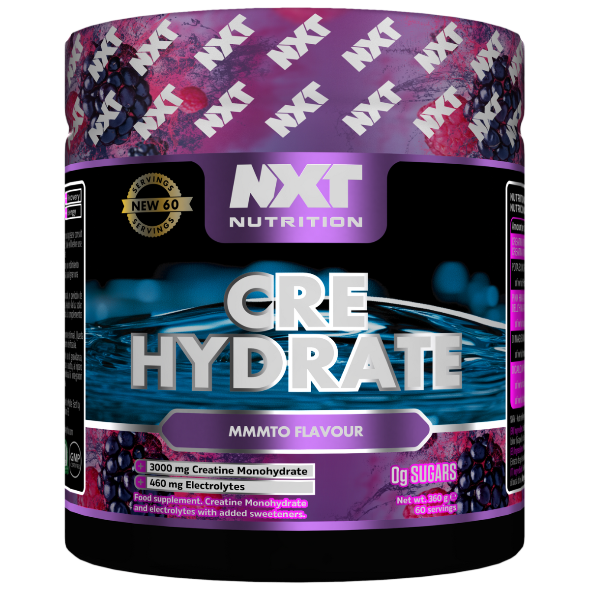 NXT Nutrition CRE Hydrate 360g