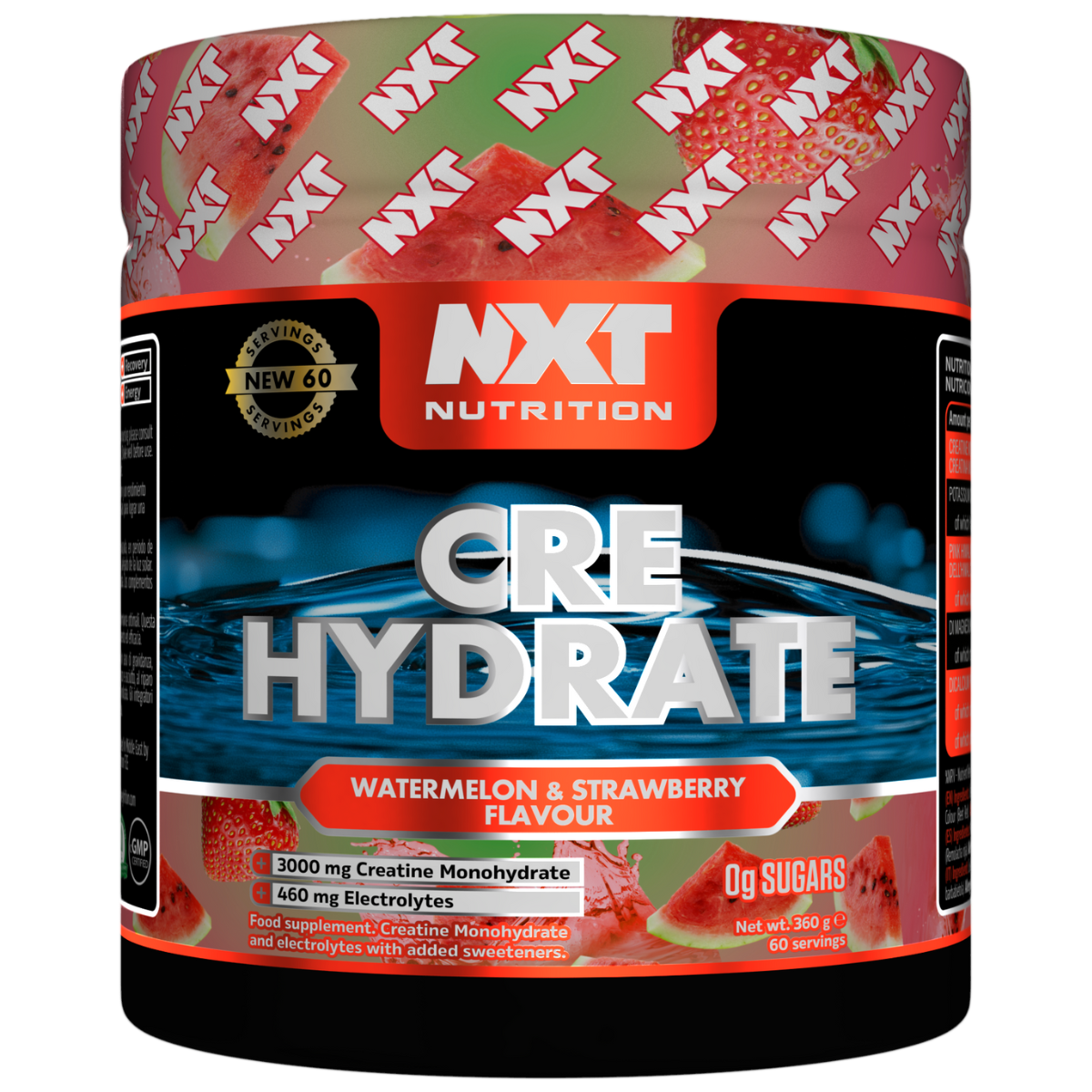 NXT Nutrition CRE Hydrate 360g