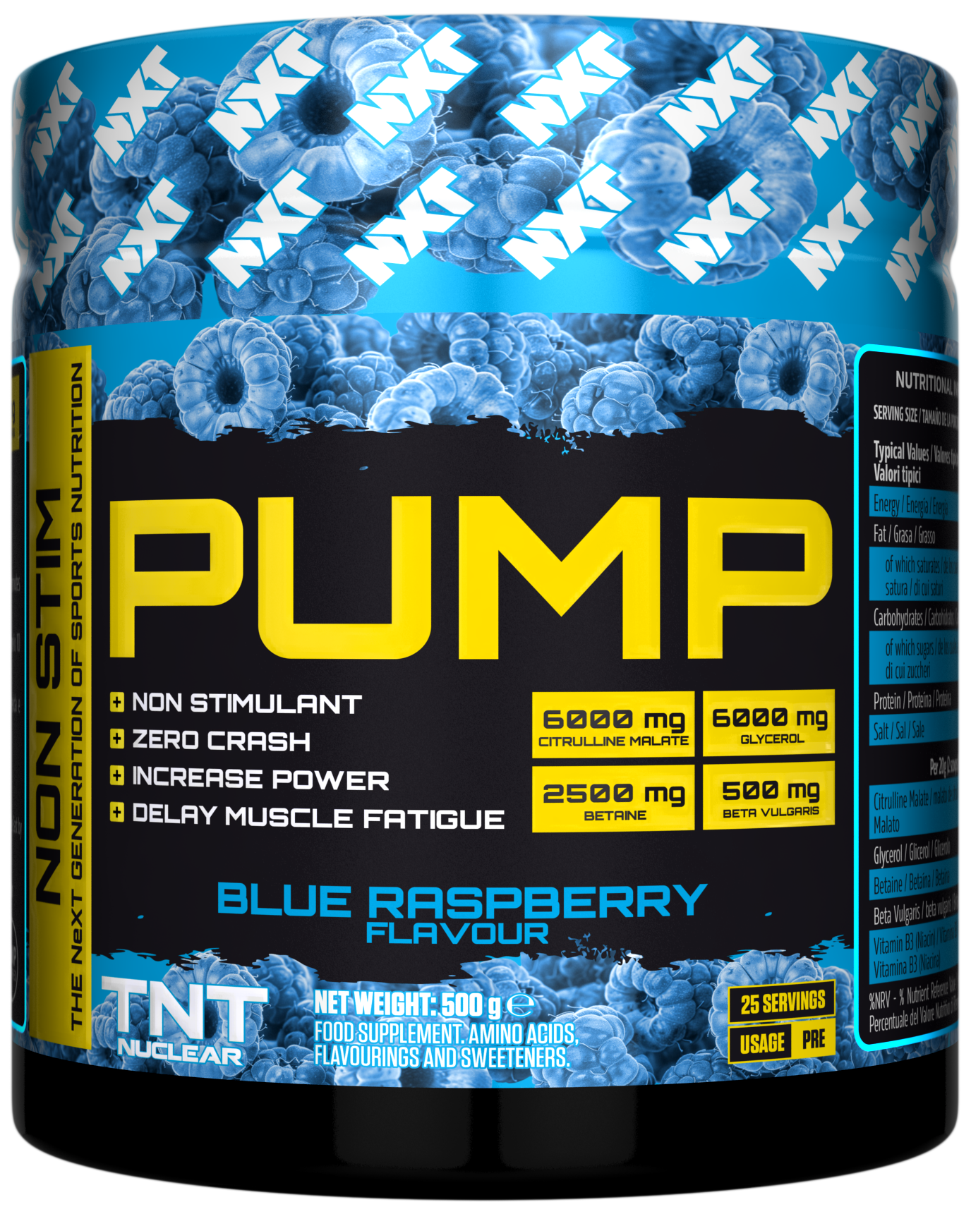 NXT Nutrition TNT Nuclear Pump 500g