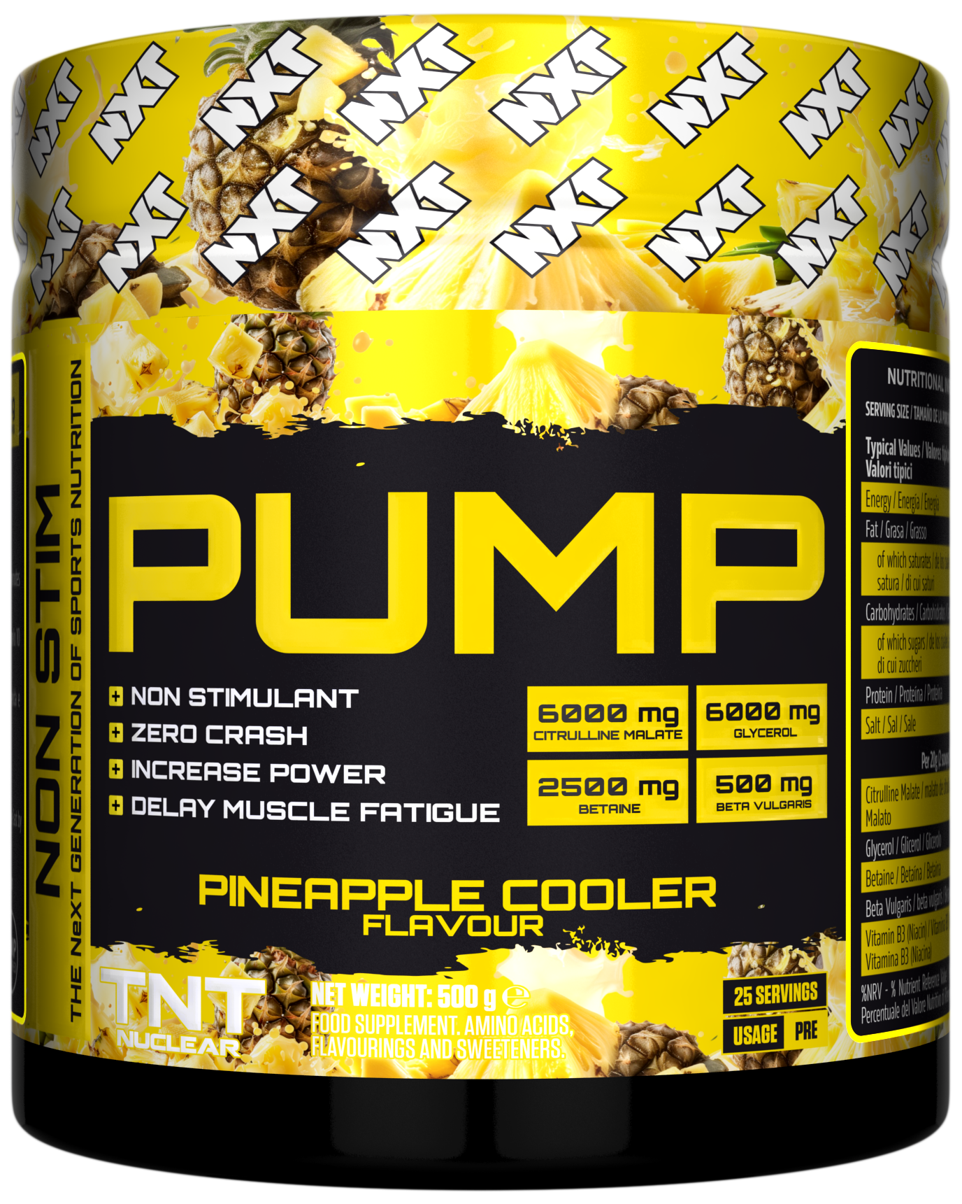 NXT Nutrition TNT Nuclear Pump 500g