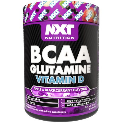 NXT Nutrition BCAA, Glutamine & Vitamin D 360g
