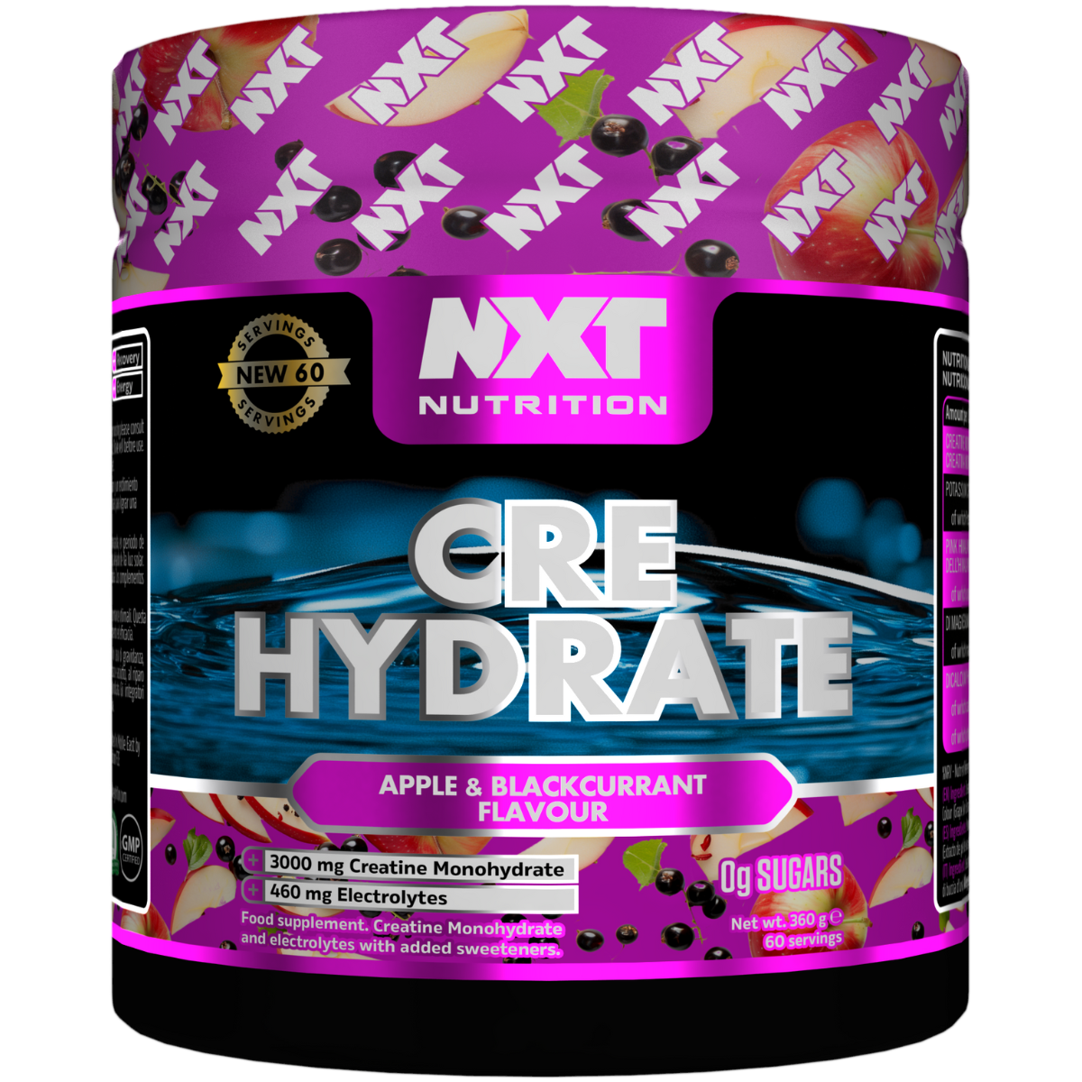 NXT Nutrition CRE Hydrate 360g