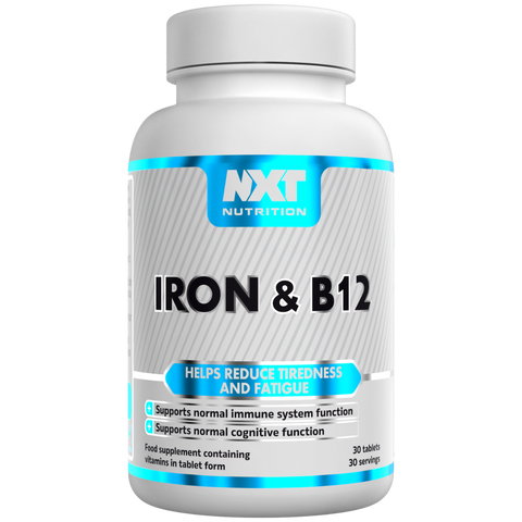 NXT Nutrition Iron & B12 30 Tablets