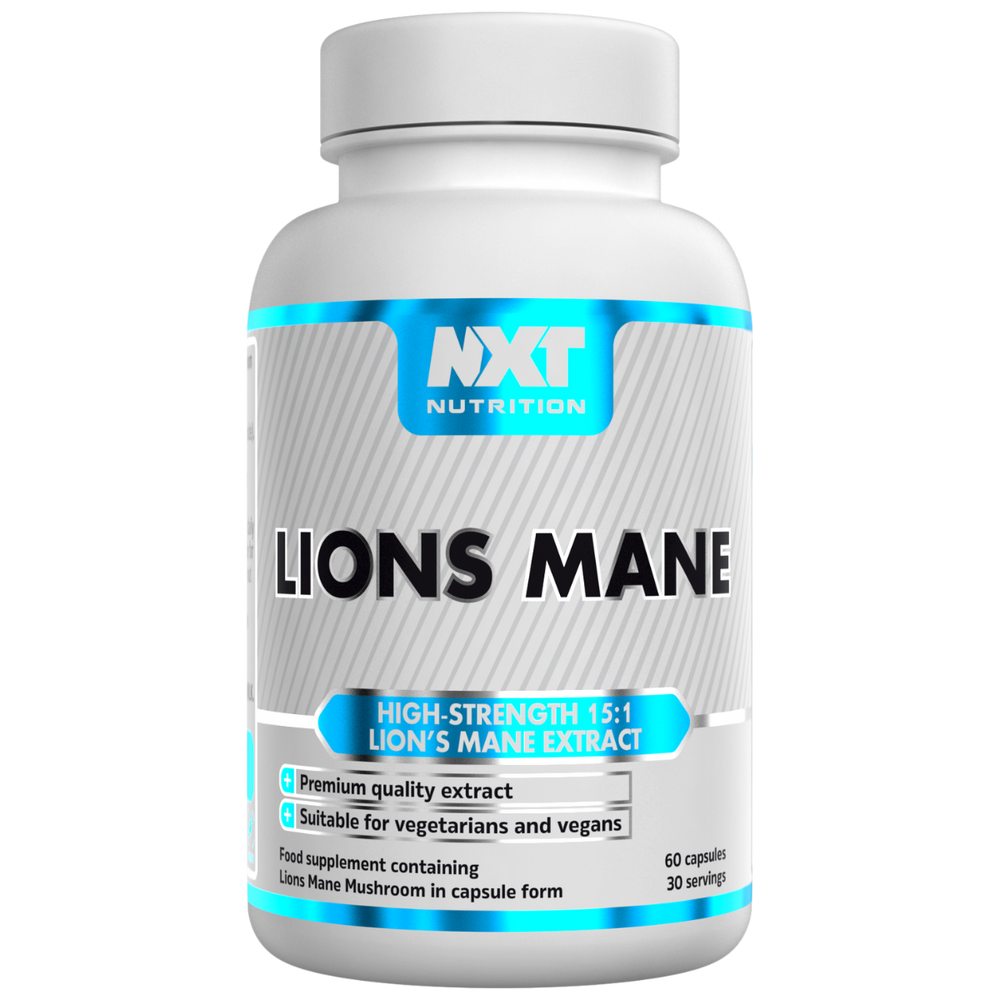 NXT Nutrition Lions Mane 60 Capsules