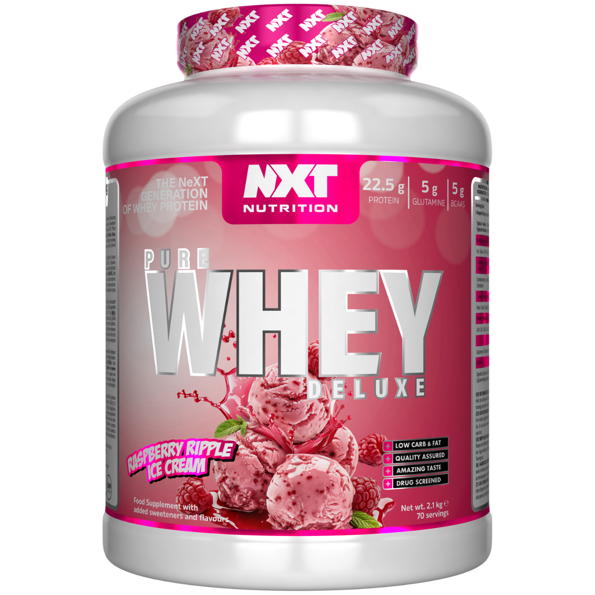 NXT Nutrition Pure Whey Deluxe 2.1Kg