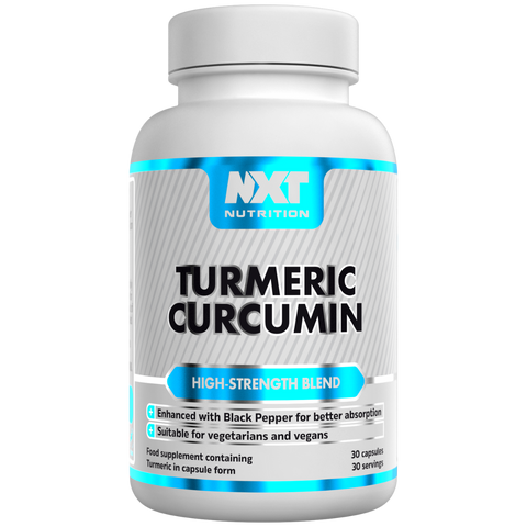 NXT Nutrition Turmeric Curcumin 30 Capsules