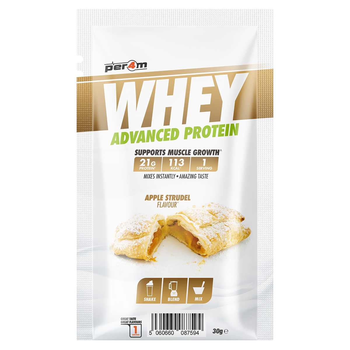 Per4m Whey Protein 30g Sachet