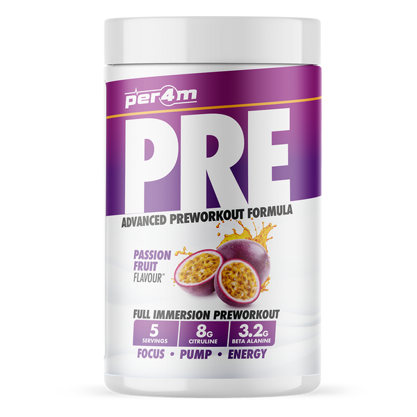 Per4m Pre Workout Stim 5 Serve (Passionfruit)