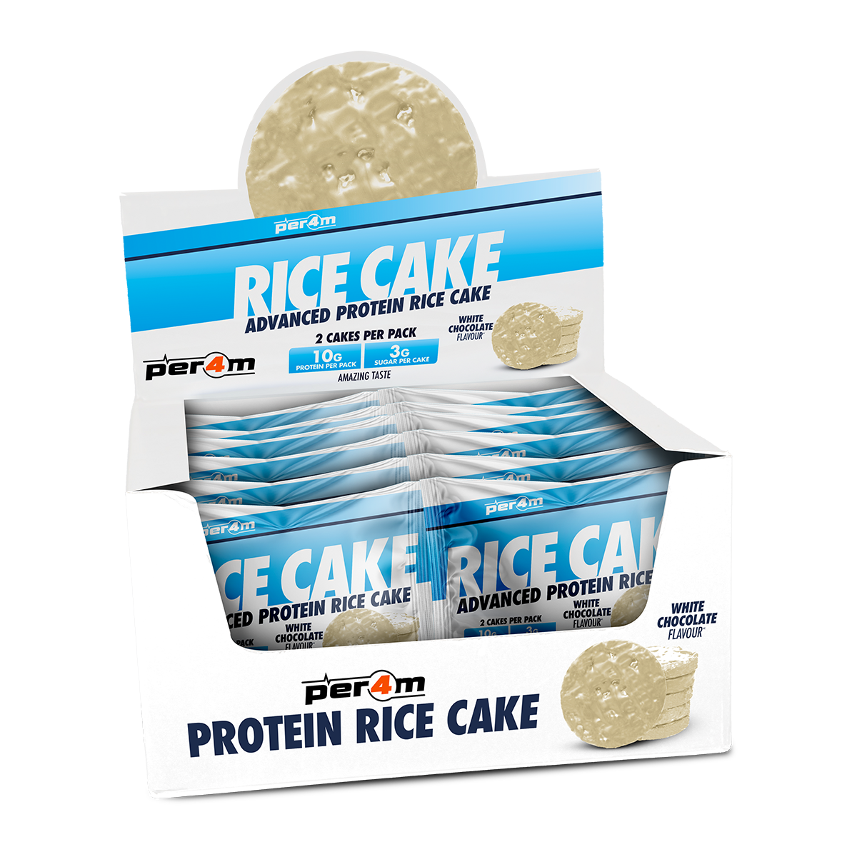 Per4m Rice Cakes Twin Pack 12x2x32g