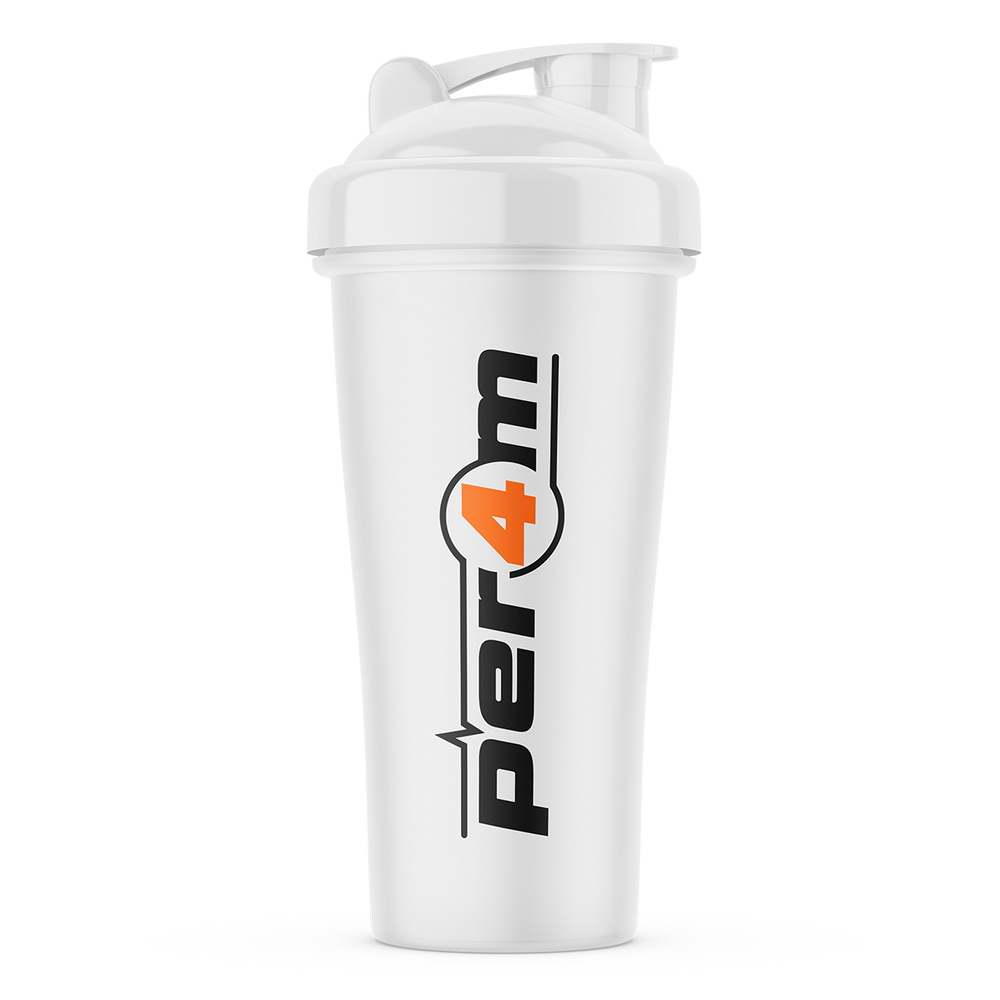 Per4m Shaker 700ml (Clear/Black Lid)