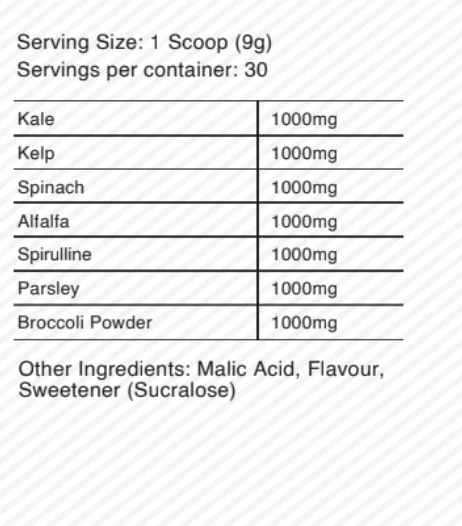 Gas Mark 10 Pitbull Greens 30 Serve