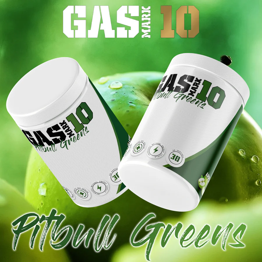 Gas Mark 10 Pitbull Greens 30 Serve