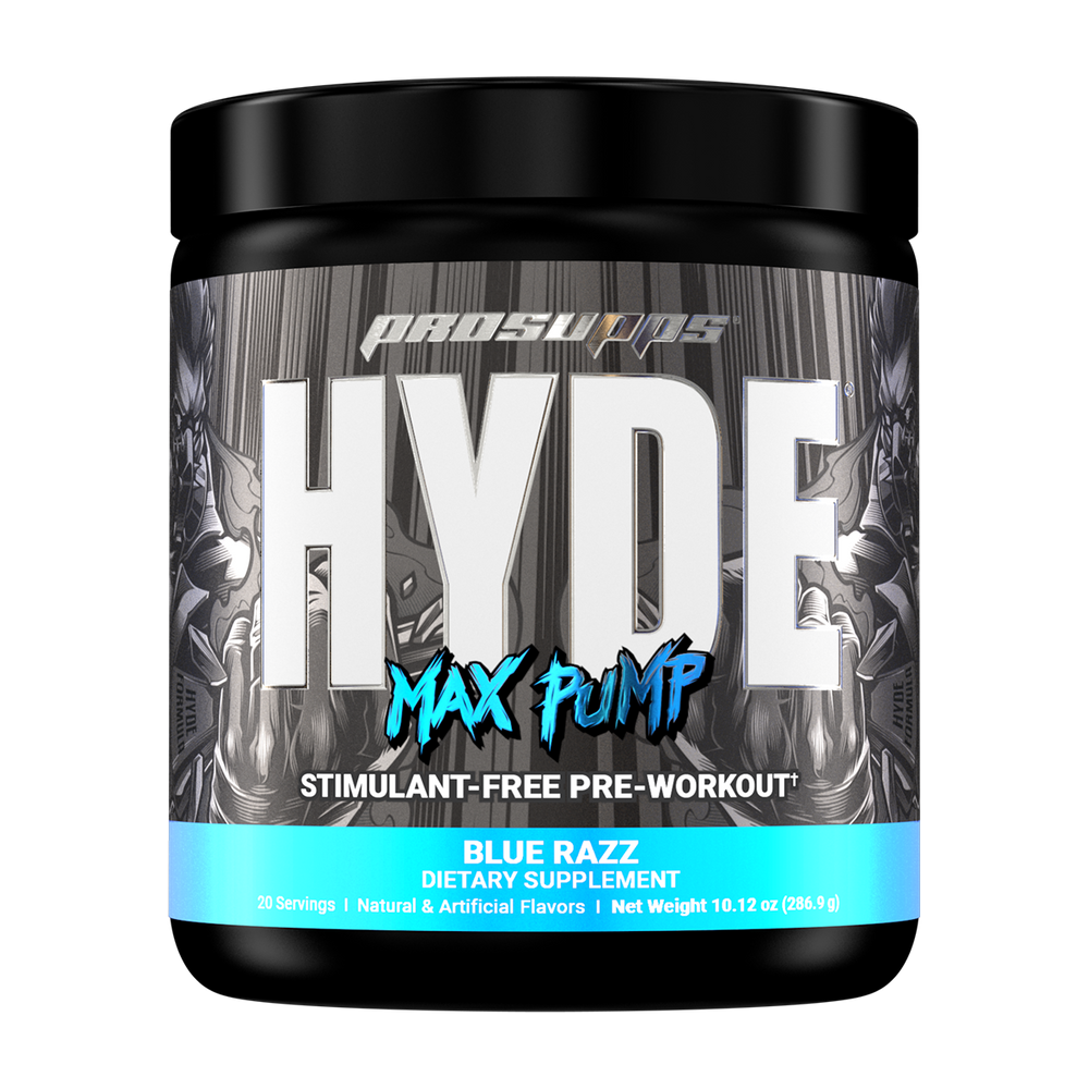 ProSupps Hyde Max Pump - Stim Free Pre-Workout 20 Serv (Unflavoured)