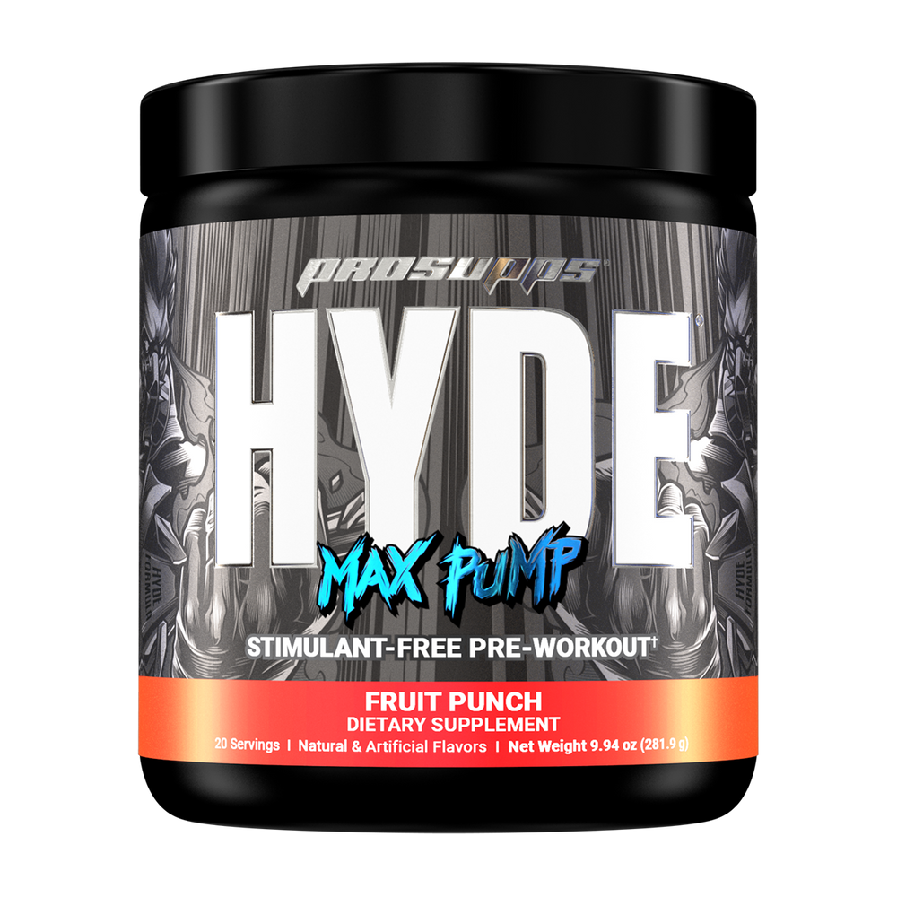 ProSupps Hyde Max Pump - Stim Free Pre-Workout 20 Serv (Unflavoured)