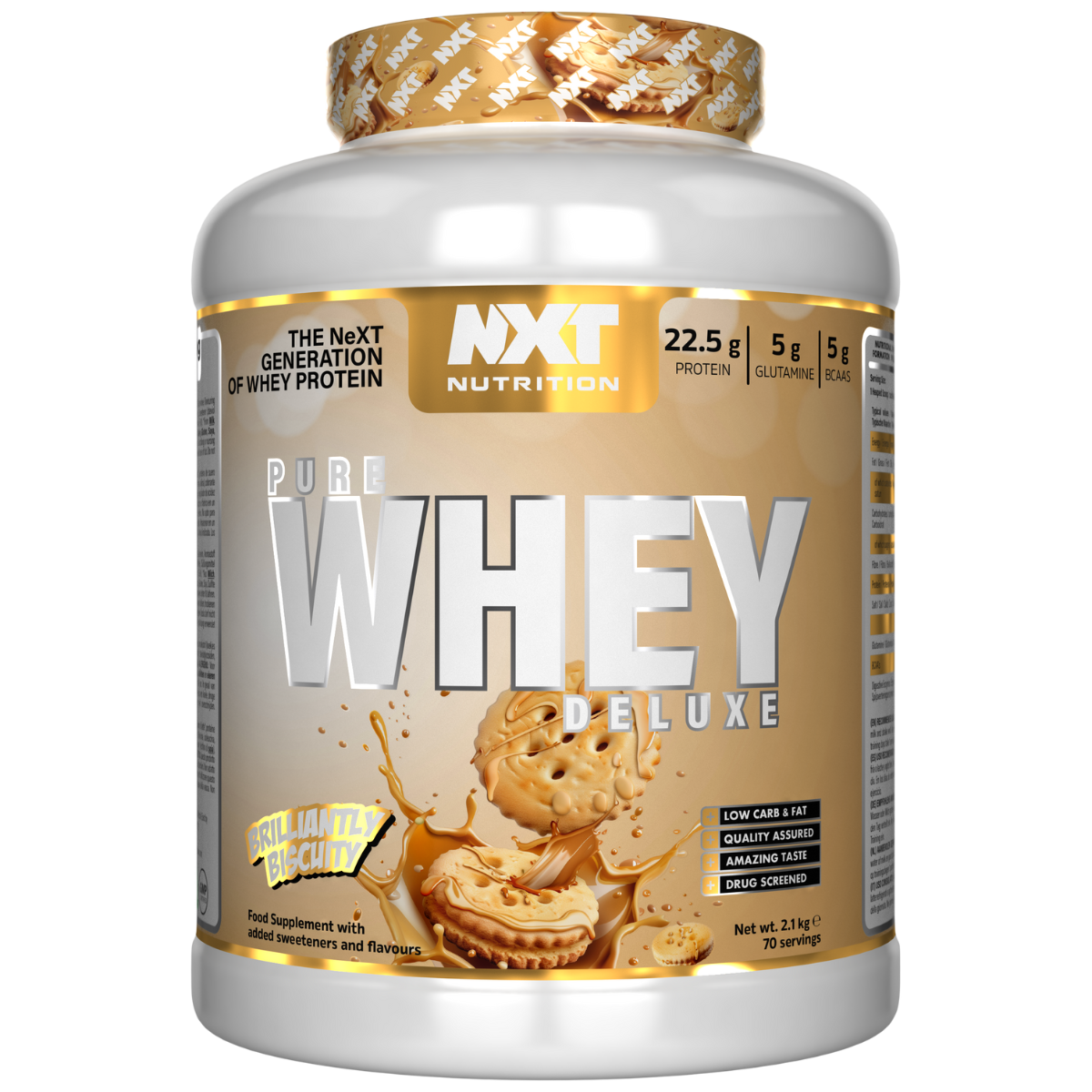 NXT Nutrition Pure Whey Deluxe 2.1Kg