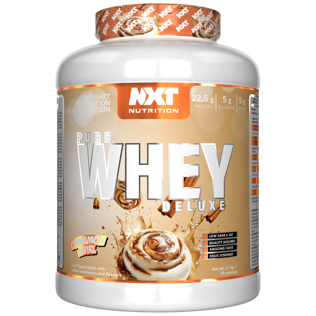 NXT Nutrition Pure Whey Deluxe 2.1Kg