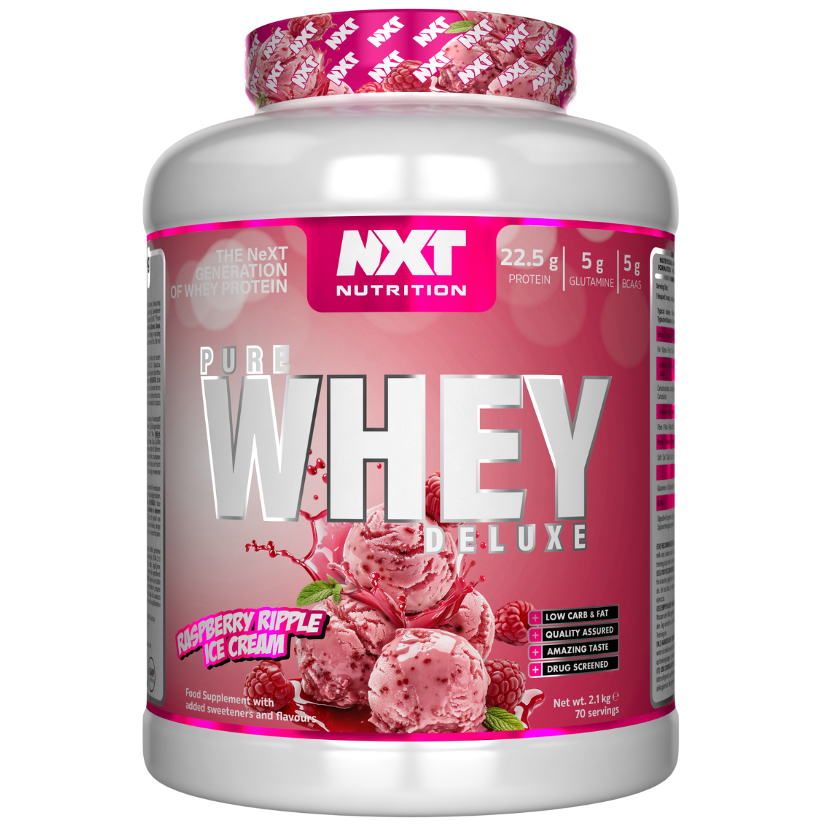 NXT Nutrition Pure Whey Deluxe 2.1Kg