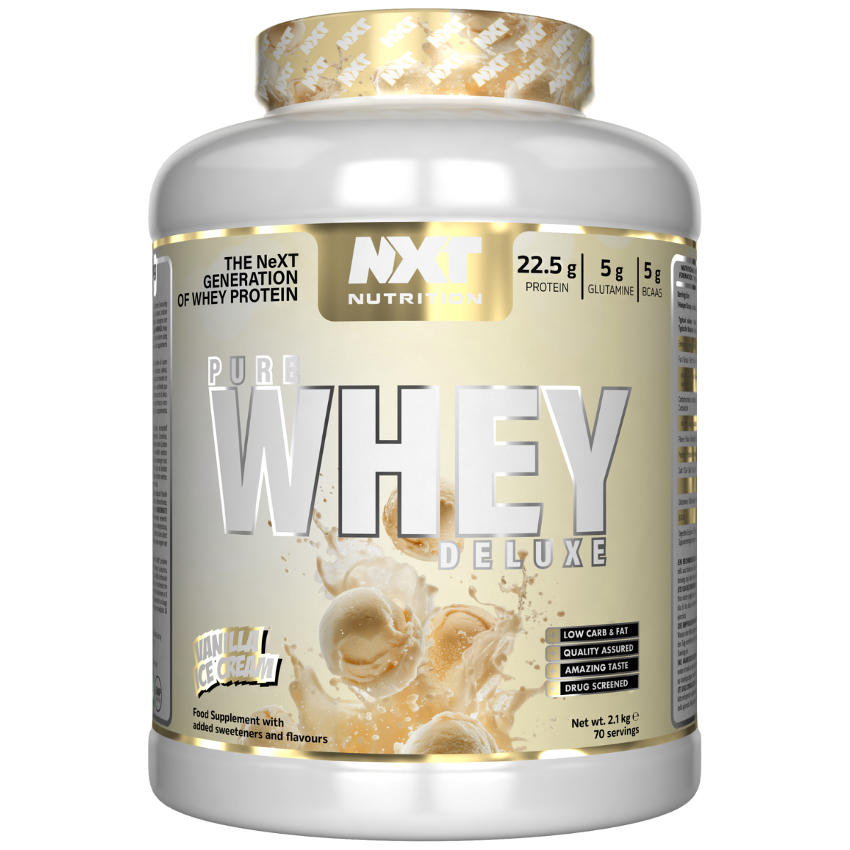 NXT Nutrition Pure Whey Deluxe 2.1Kg