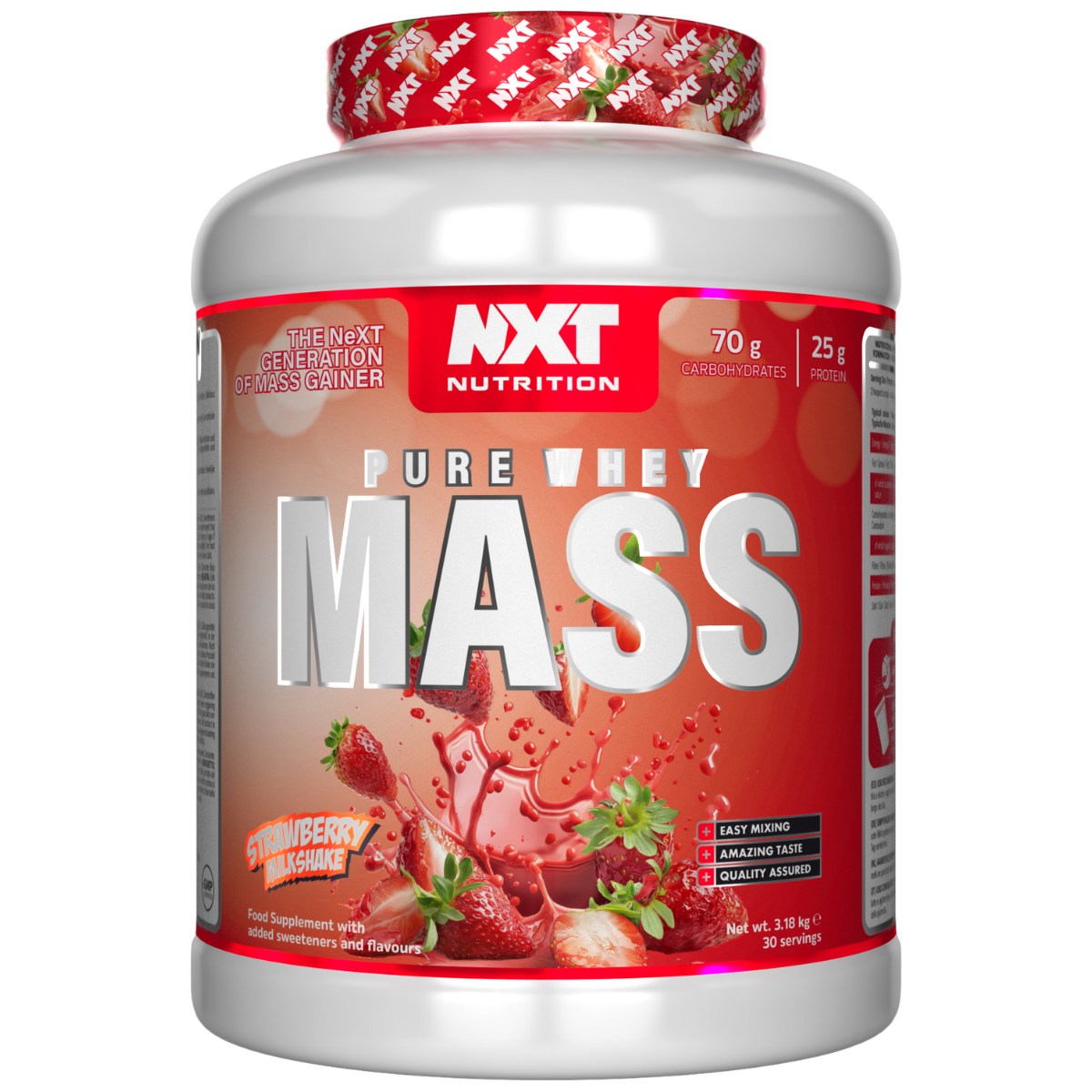 NXT Nutrition Pure Whey Mass 3.18Kg