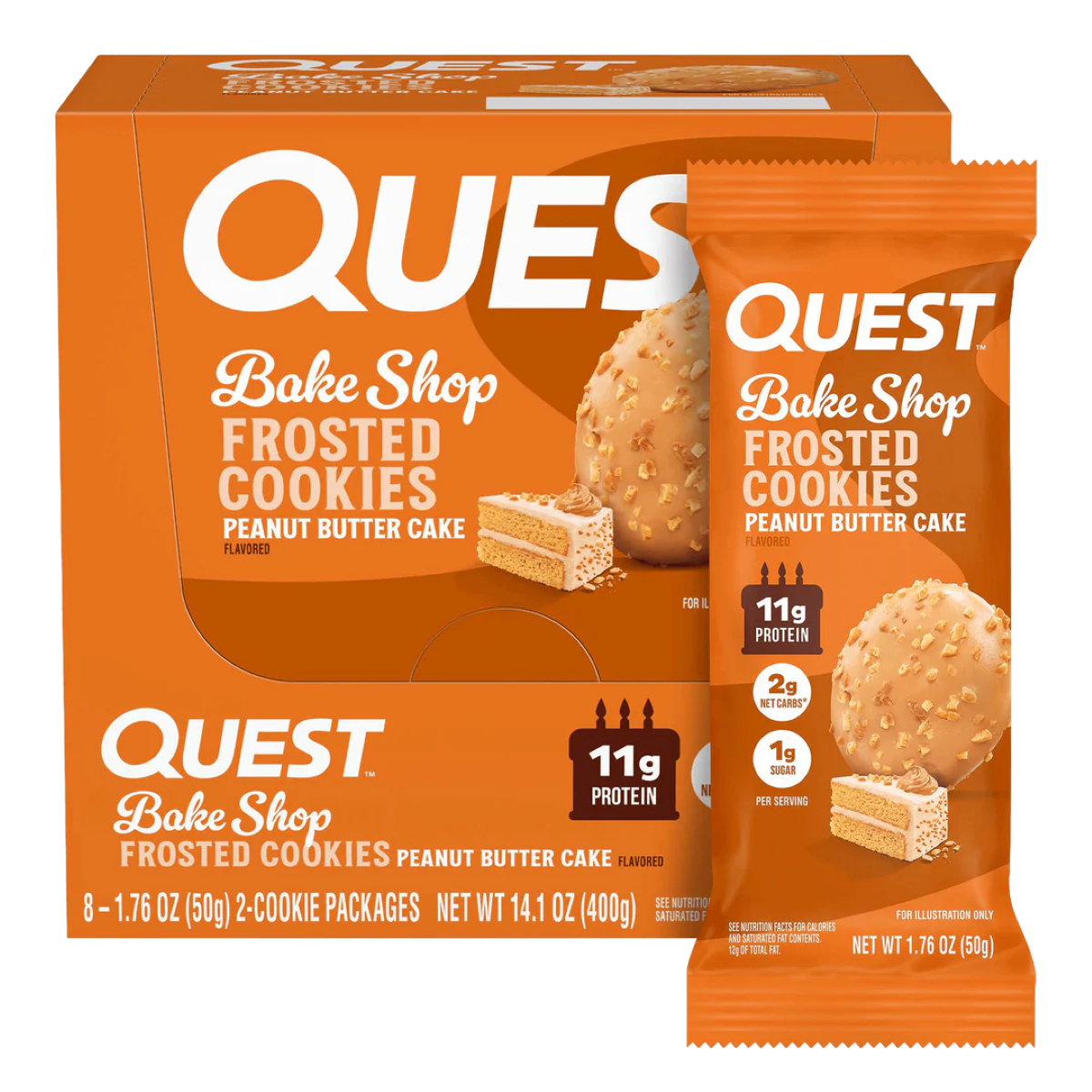 Quest Frosted Cookie 8x25g