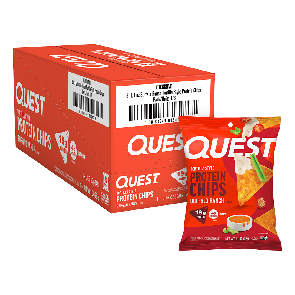 Quest Tortilla Protein Chips 8x32g