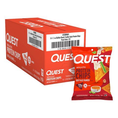 Quest Tortilla Protein Chips 8x32g