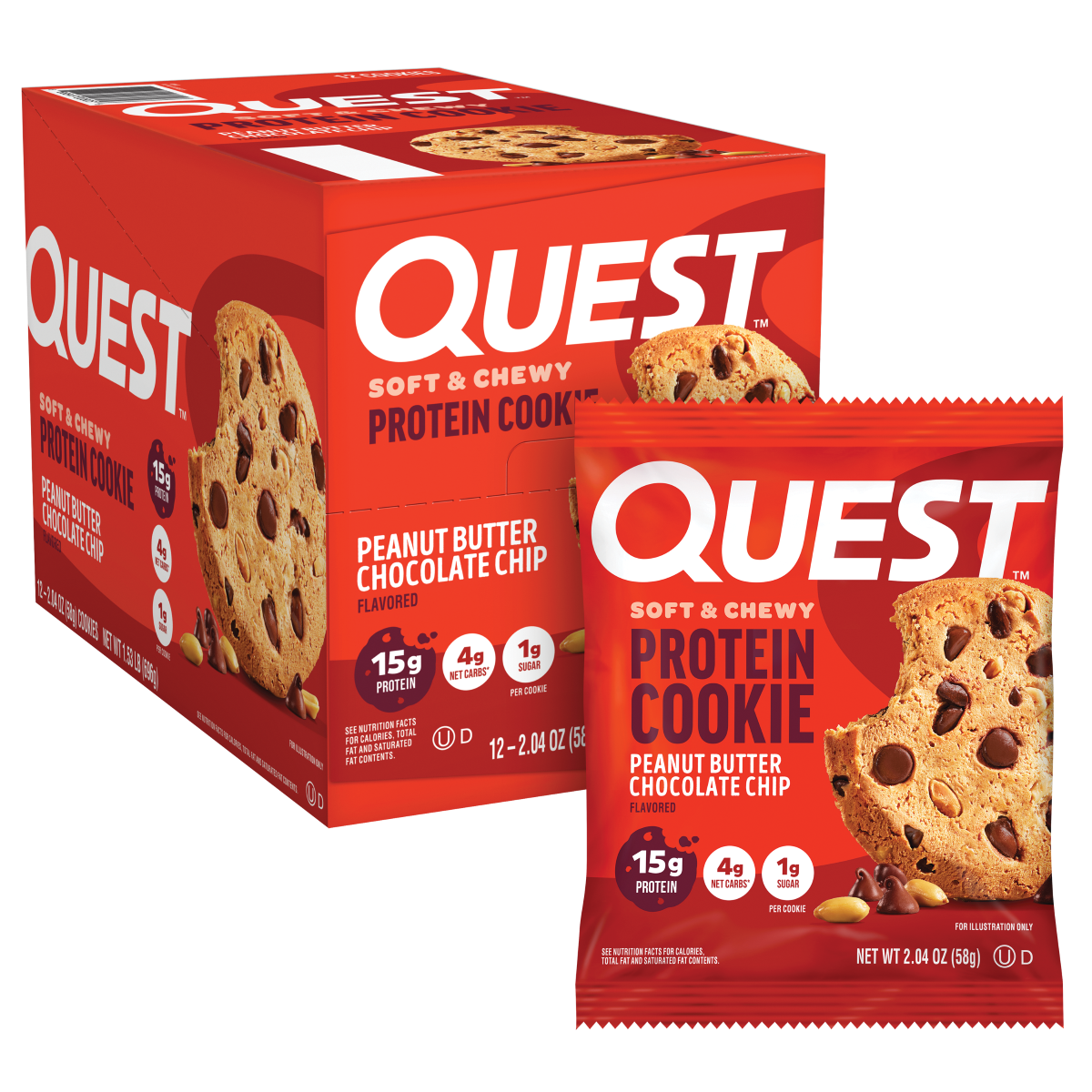 Quest Cookie 12X59g