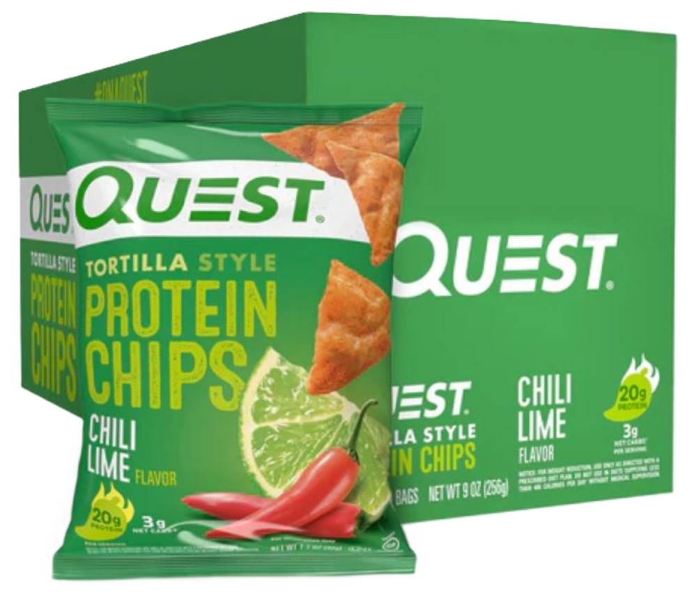Quest Tortilla Protein Chips 8x32g