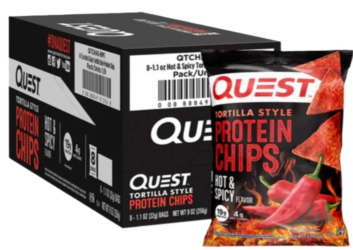 Quest Tortilla Protein Chips 8x32g