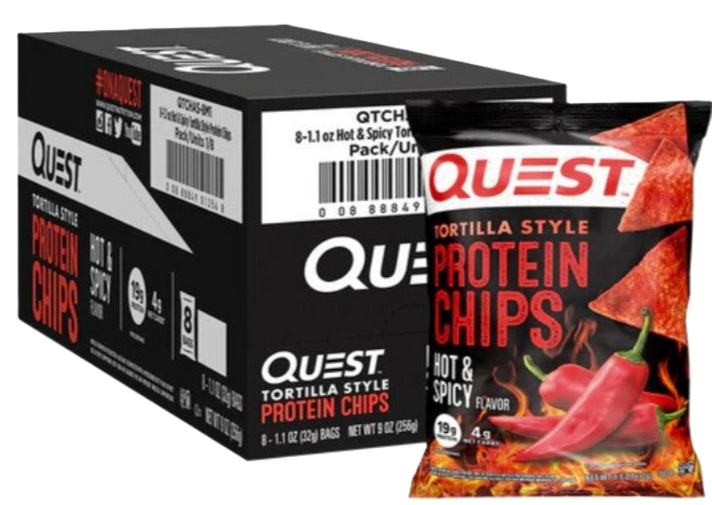 Quest Tortilla Protein Chips 8x32g