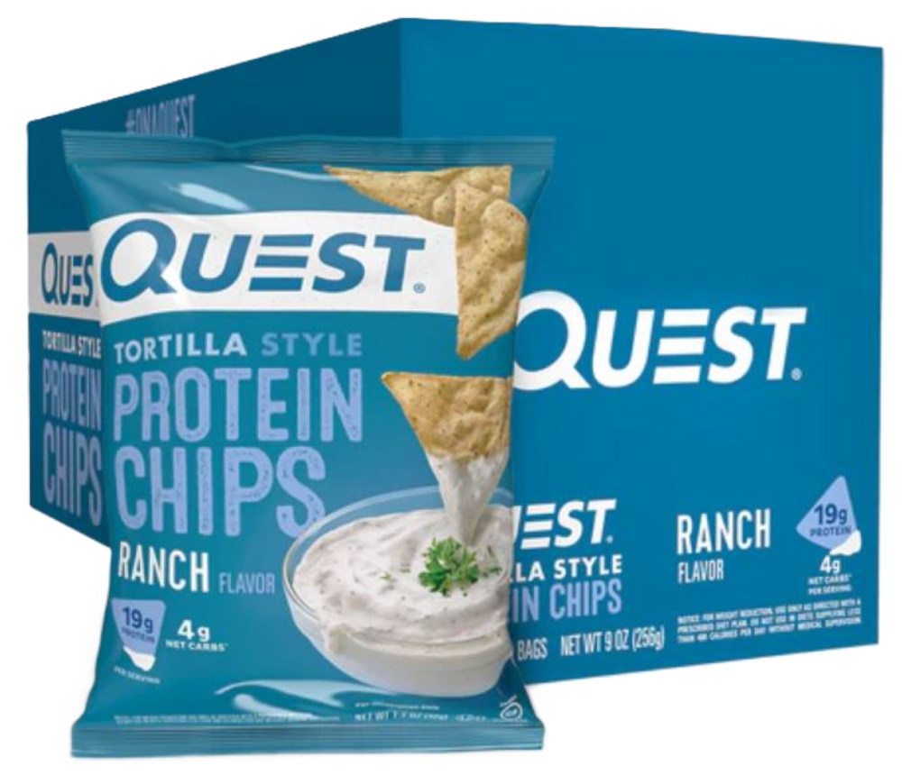 Quest Tortilla Protein Chips 8x32g