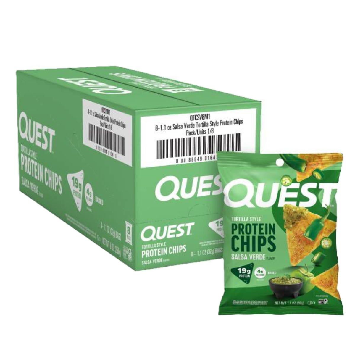 Quest Tortilla Protein Chips 8x32g
