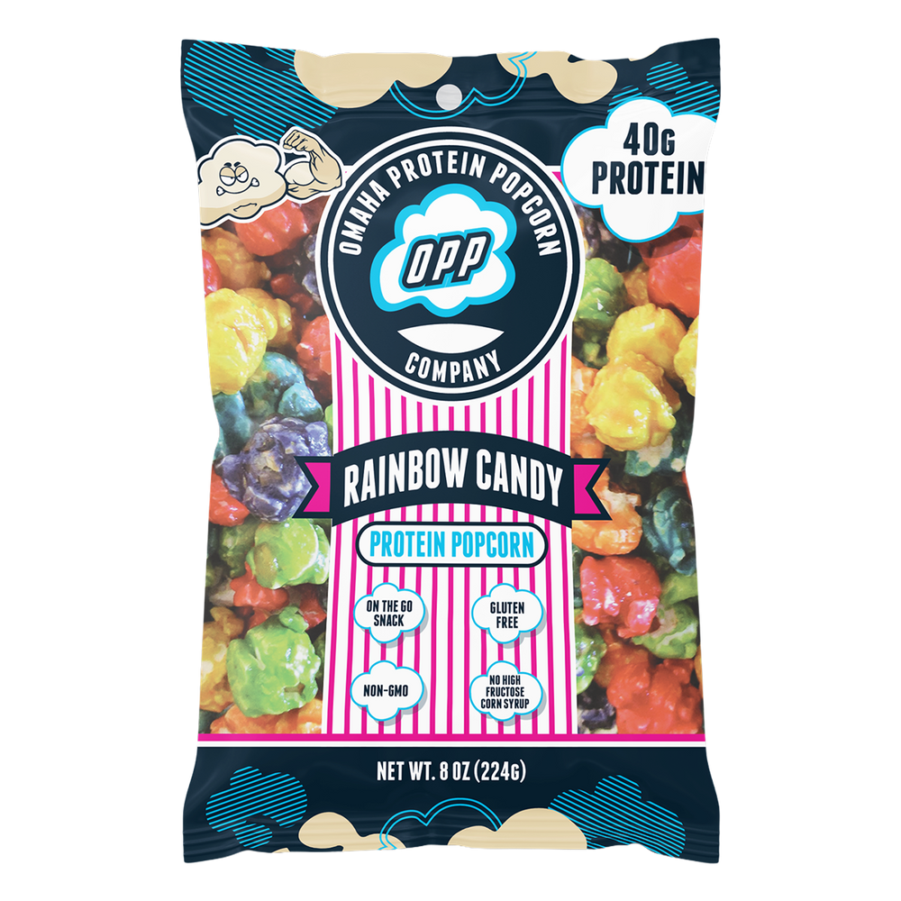 Omaha Protein Popcorn 124g Single Bag