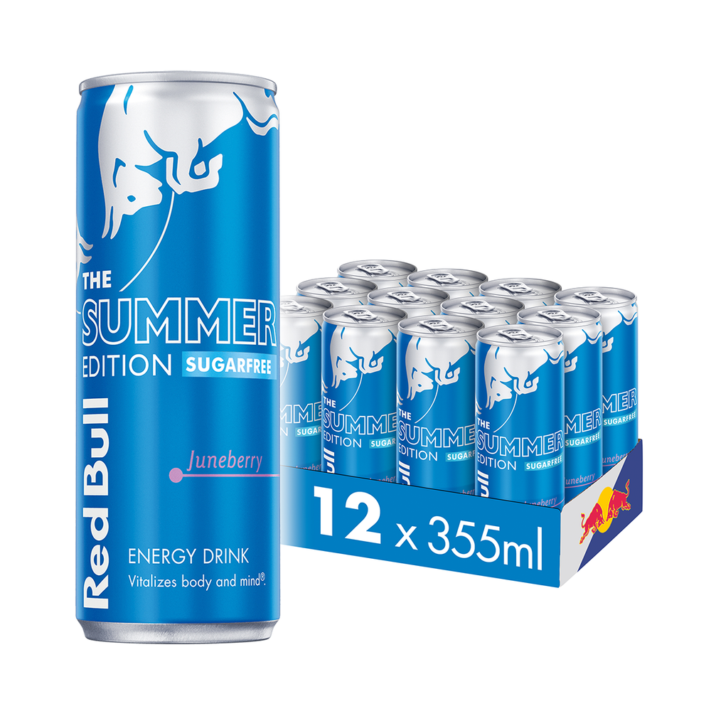 Red Bull Editions Sugarfree Energy Drink 12x355ml