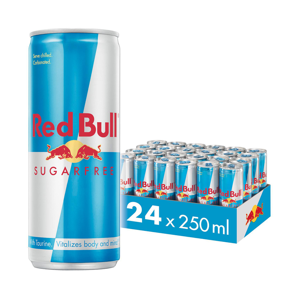 Red Bull Sugar Free Energy Drink 24x250ml