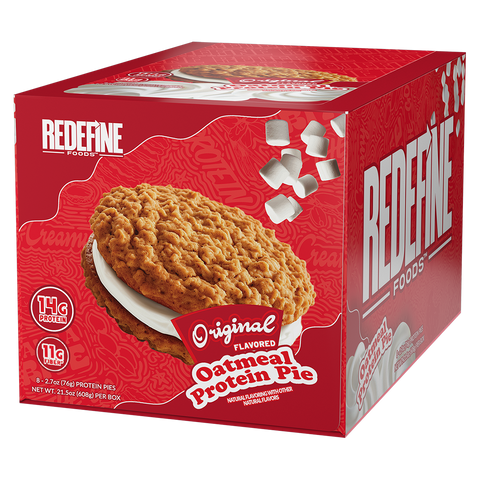 Redefine Foods Oatmeal Protein Pies (Pack of 8)