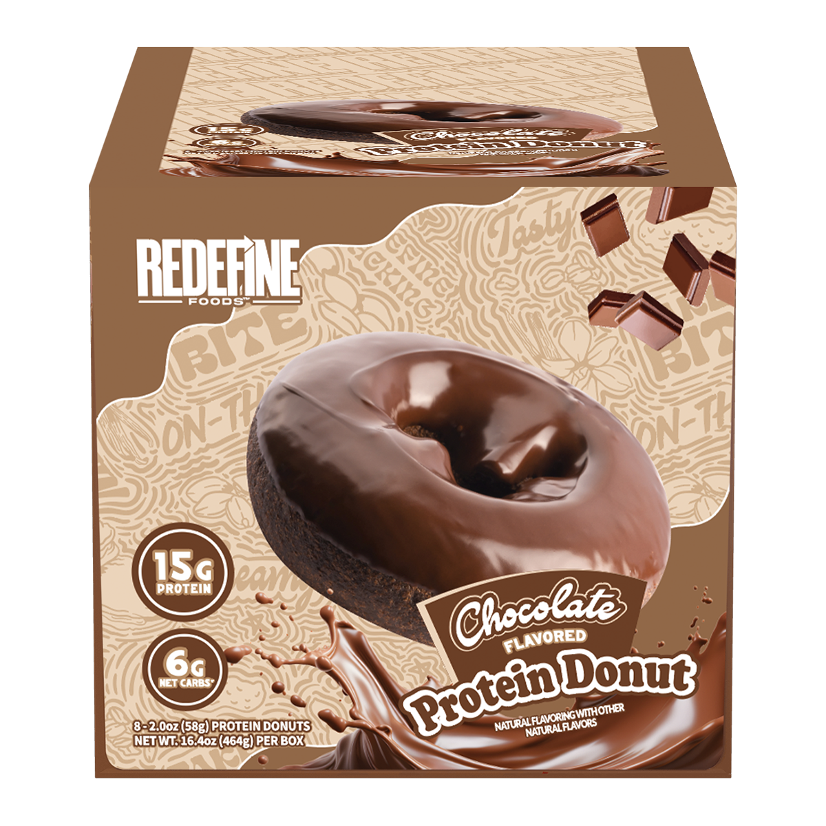 Redefine Foods Protein Donut 8x61g
