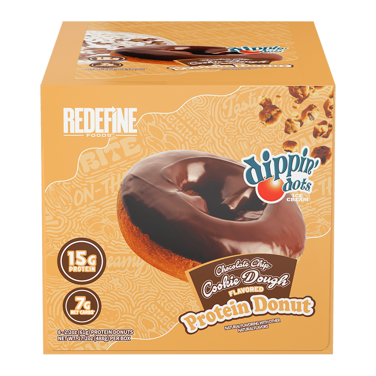 Redefine Foods Protein Donut 8x61g