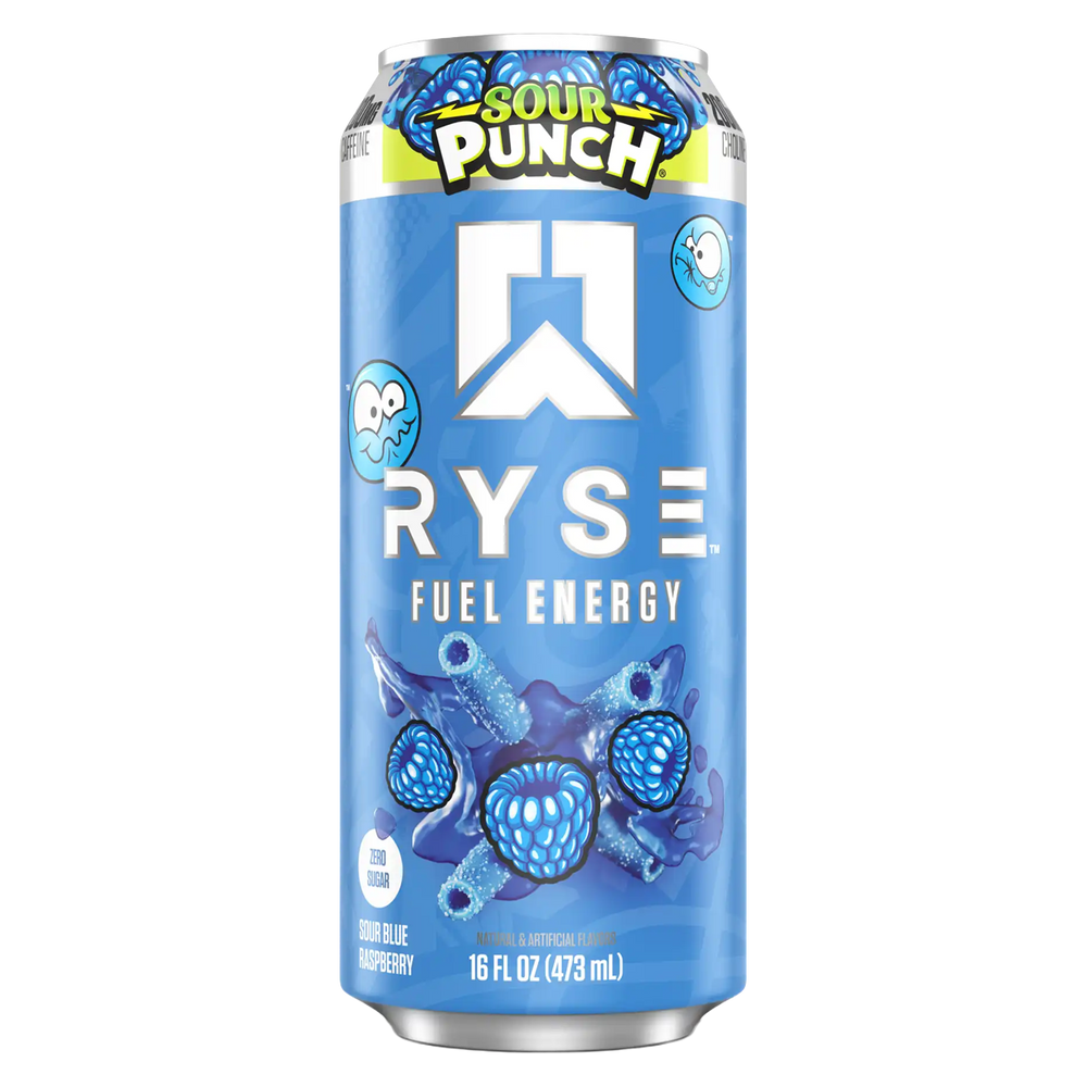RYSE Fuel Zero Sugar Energy Drink 12x473ml
