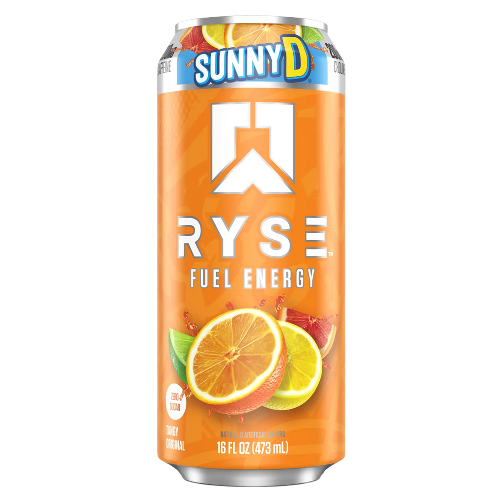 RYSE Fuel Zero Sugar Energy Drink 12x473ml