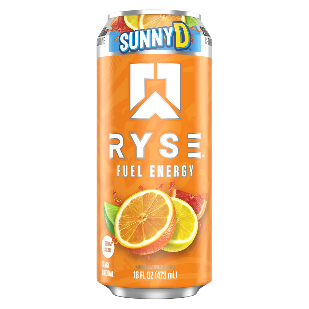 RYSE Fuel Zero Sugar Energy Drink 12x473ml