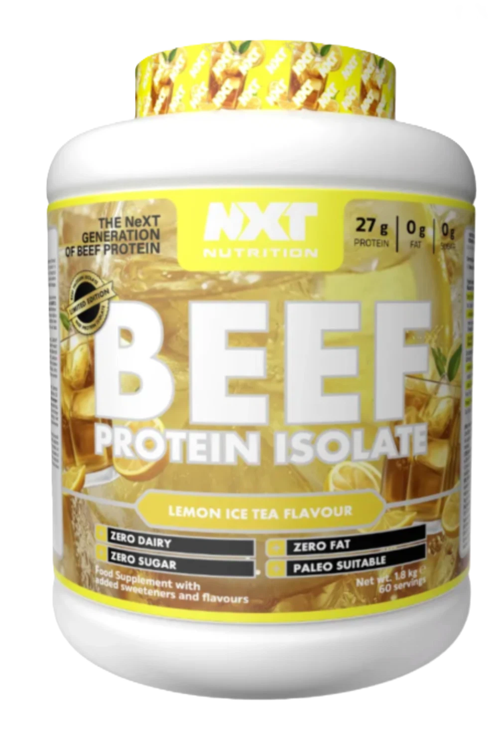 NXT Nutrition Beef Protein Isolate 1.8Kg