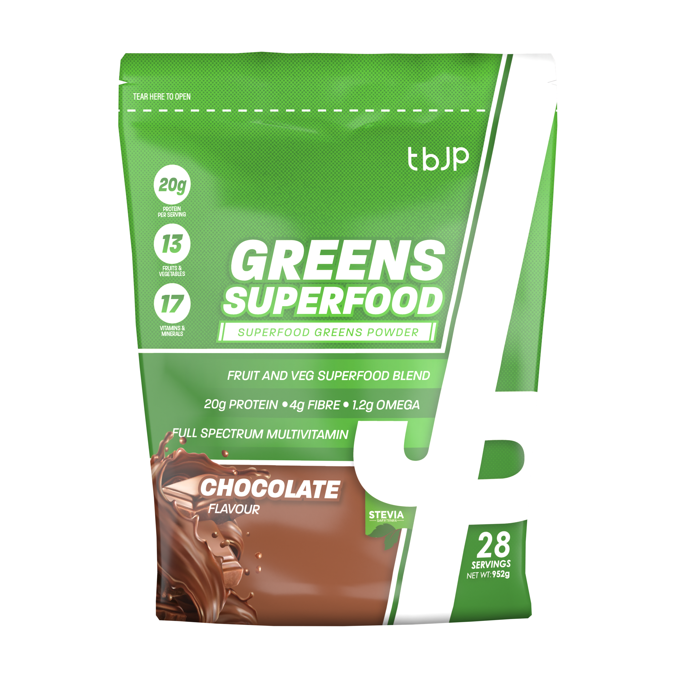 Trained By JP SuperFood Greens 1kg