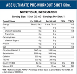 Applied Nutrition ABE Shot 12x60ml