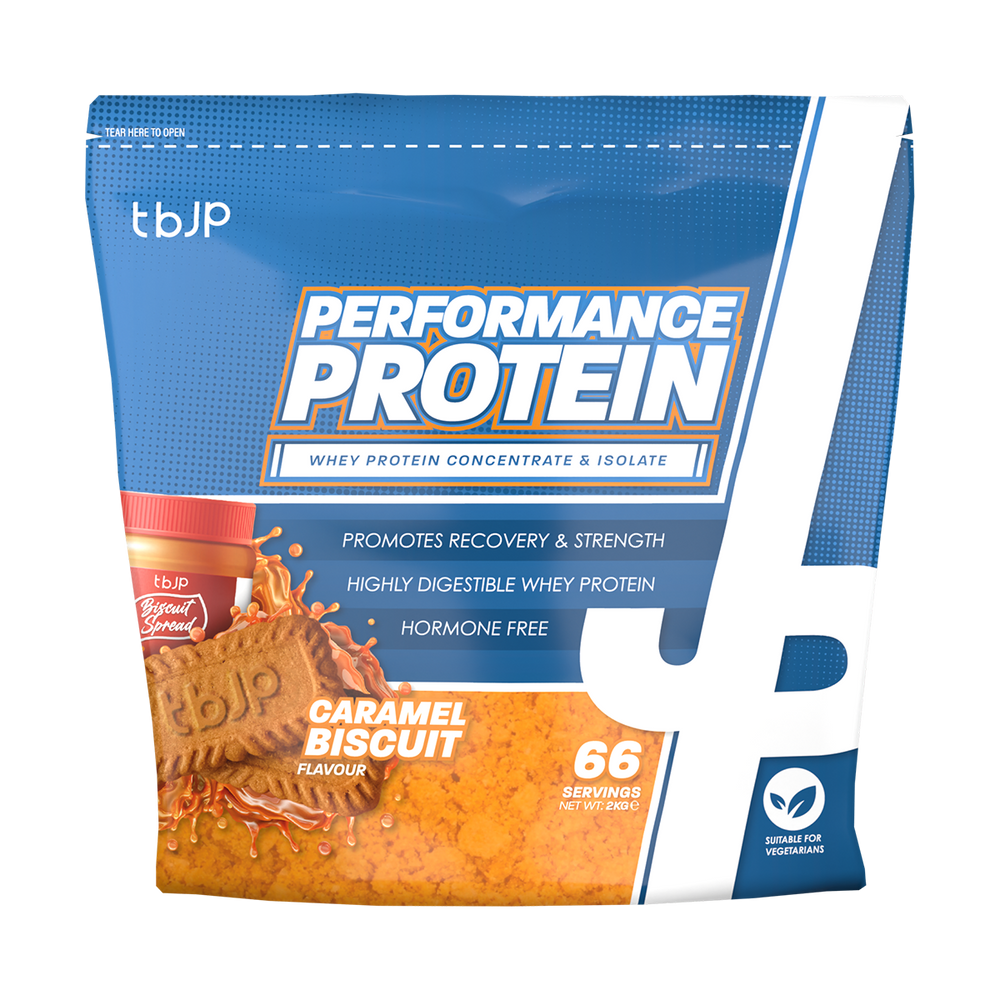 Trained By JP Performance Protein 2kg (Caramel Biscuit)