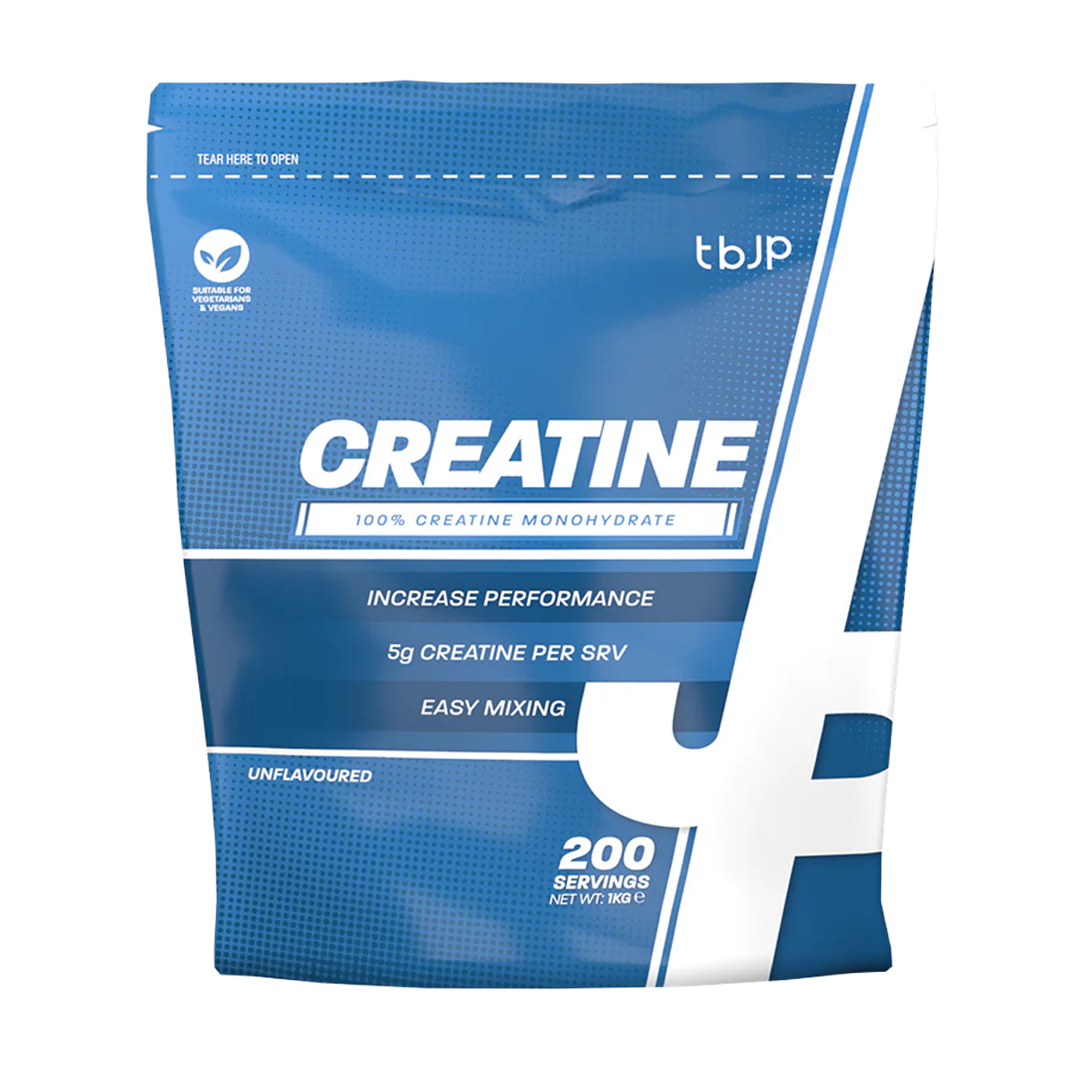 Trained By JP Creatine 1kg (Unflavoured)